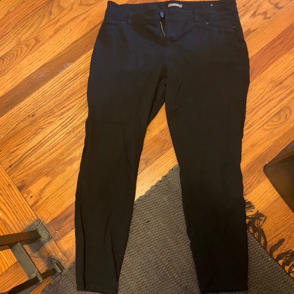 Black jeggings size large regular